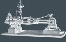 Modelo didáctico de distribuição de vapor segundo Sulzer (Modelo J. Schröder nº 707 24) Modelo didáctico de distribuição de vapor segundo Sulzer (Modelo J. Schröder nº 707 24)