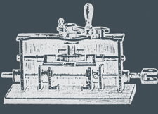 Modelo de caixa de distribuidor com expansão de gavetas duplas (Modelo J. Schröder nº 699c) Modelo de caixa de distribuidor com expansão de gavetas duplas (Modelo J. Schröder nº 699c)