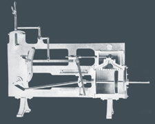 Modelo didáctico de distribuição de vapor segundo Heusinger ou de Walschaerts (Modelo J. Schröder nº 707 5) Modelo didáctico de distribuição de vapor segundo Heusinger ou de Walschaerts (Modelo J. Schröder nº 707 5)