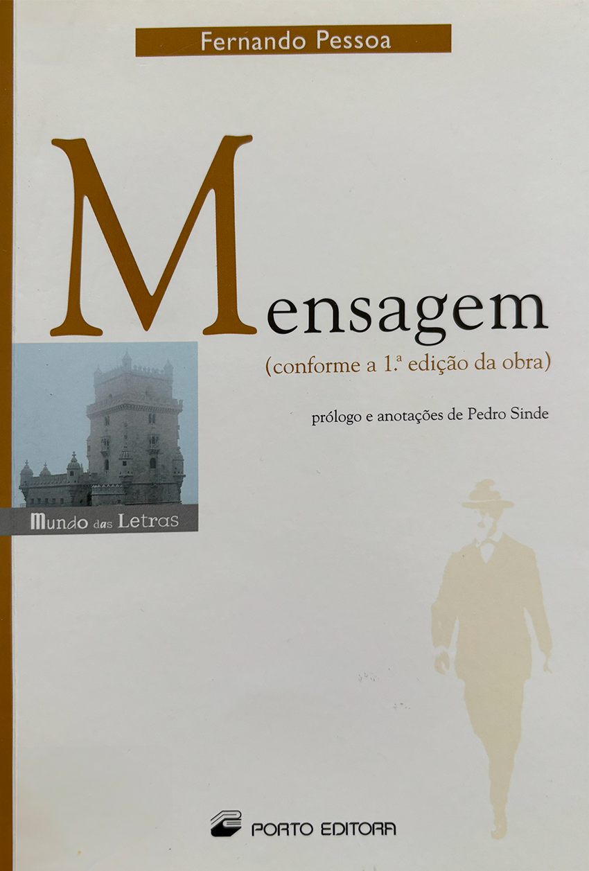 Mensagem : (conforme a 1ª edição da obra)   